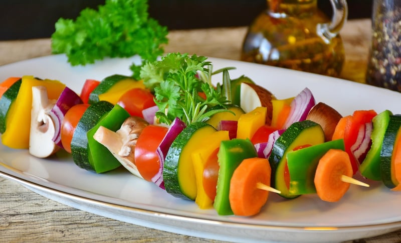 Grilled Vegetable Skewers